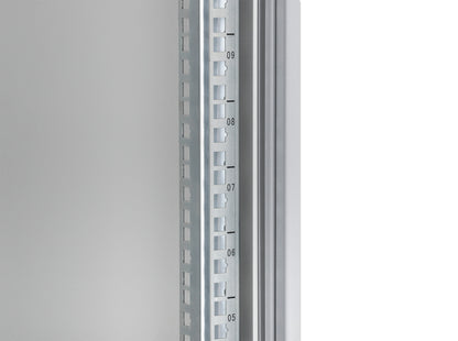12U 19" Wall Mount Network Cabinet, Basic Line, 560 mm Depth, Gray Image 7