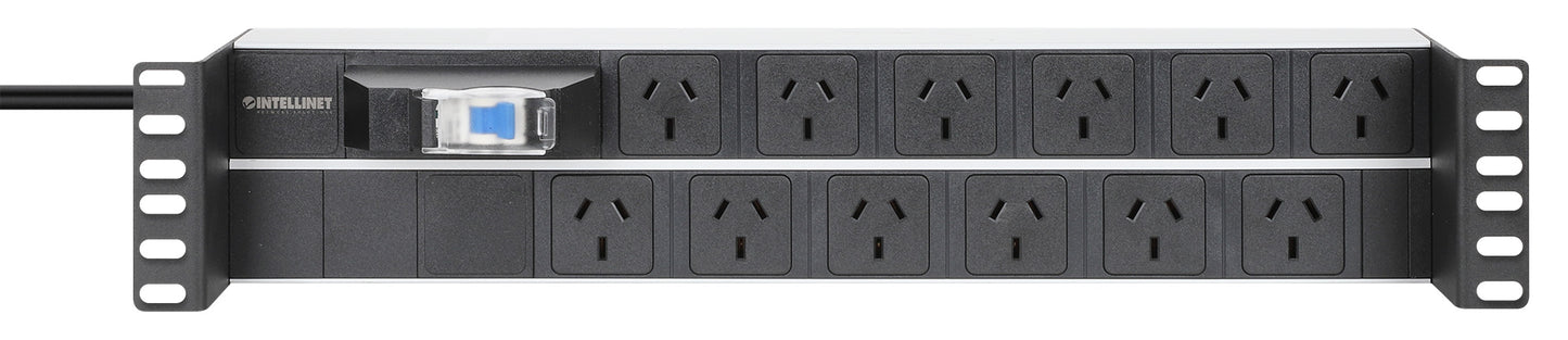 19" 2U Rackmount 12-Outlet PDU with Circuit Breaker Image 4