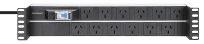 19" 2U Rackmount 12-Outlet PDU with Circuit Breaker Image 4
