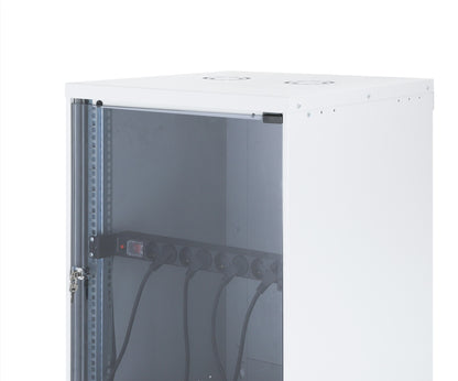 Recessed 19" 1U Rackmount 8-Outlet PDU with Circuit Breaker Image 2
