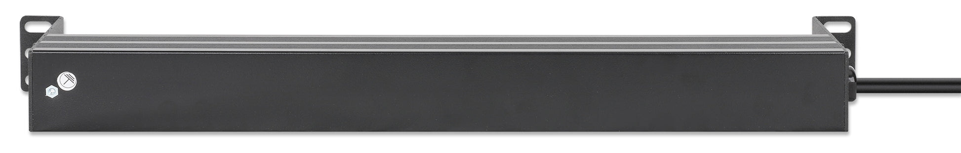 Recessed 19" 1U Rackmount 8-Outlet PDU with Circuit Breaker Image 5