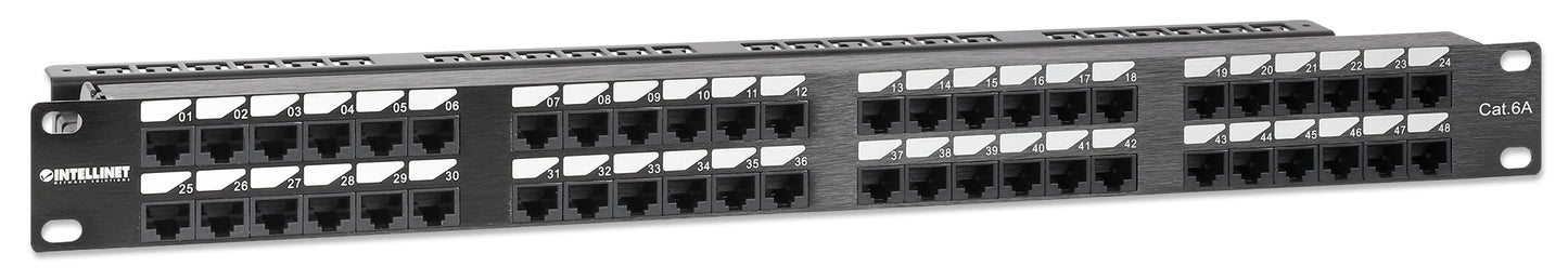 Cat6a 10G 48-Port Patch Panel, 1U Image 2