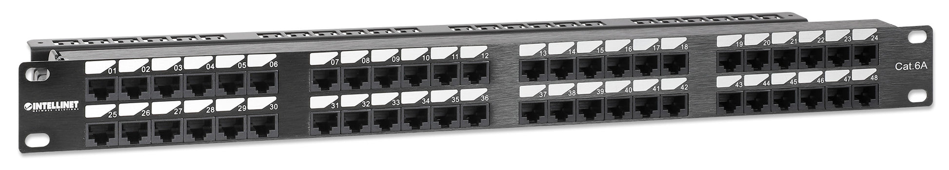 Cat6a 10G 48-Port Patch Panel, 1U Image 2