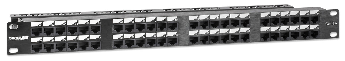 Cat6a 10G 48-Port Patch Panel, 1U Image 2