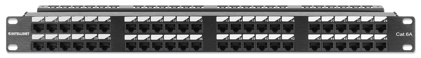 Cat6a 10G 48-Port Patch Panel, 1U Image 3