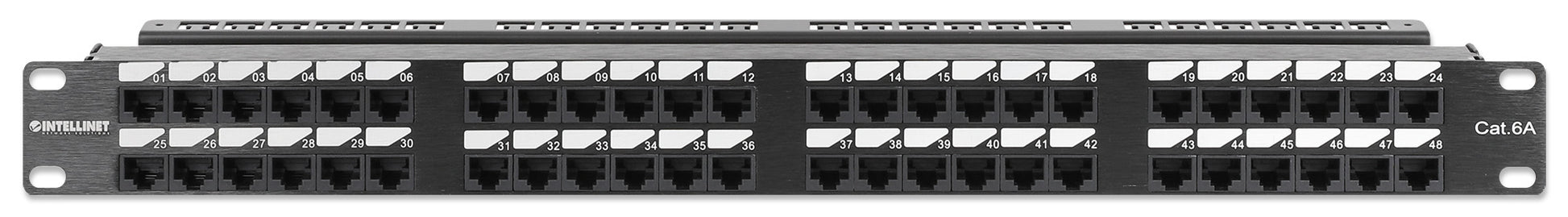 Cat6a 10G 48-Port Patch Panel, 1U Image 3
