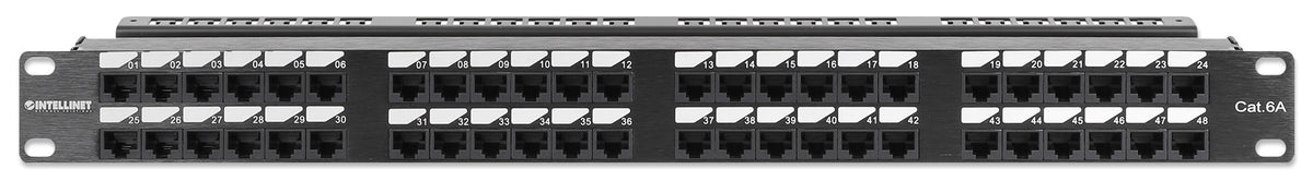 Cat6a 10G 48-Port Patch Panel, 1U Image 3