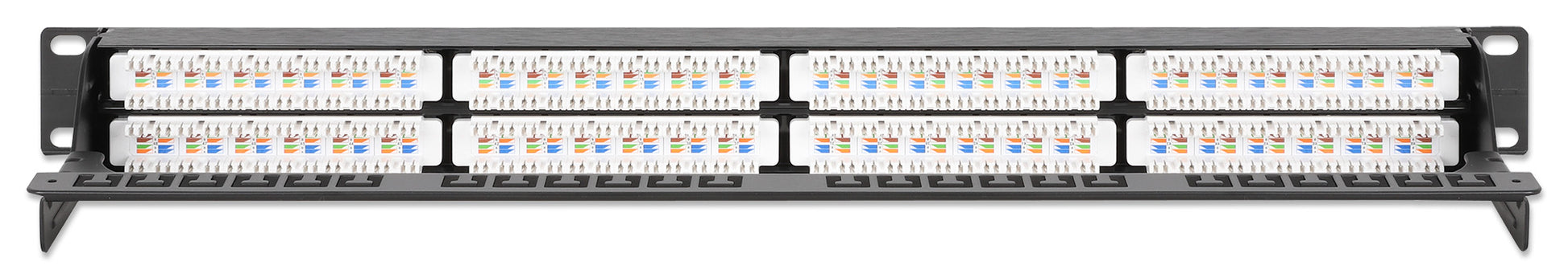 Cat6a 10G 48-Port Patch Panel, 1U Image 4