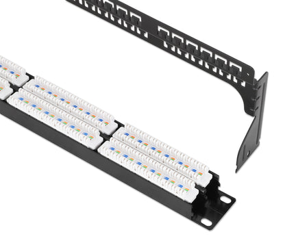 Cat6a 10G 48-Port Patch Panel, 1U Image 6