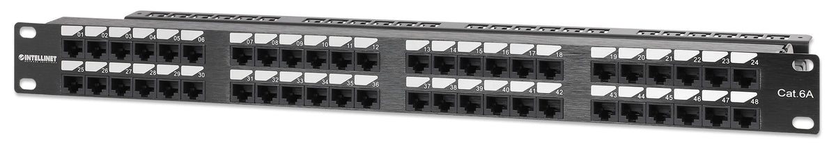 Cat6a 10G 48-Port Patch Panel, 1U Image 1