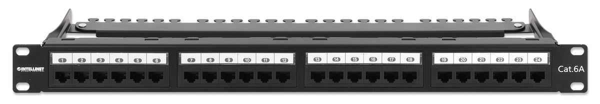 Cat6a 10G 24-Port Patch Panel, 1U Image 3