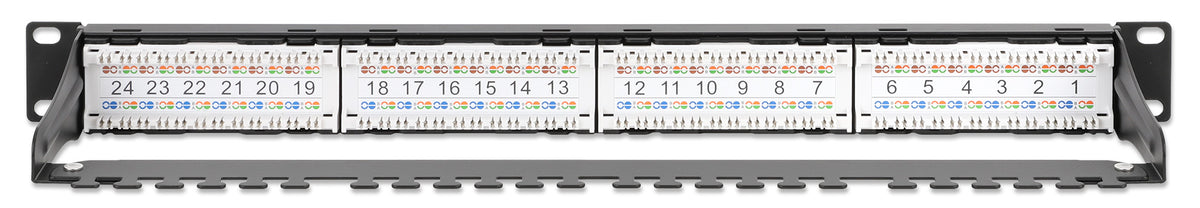 Cat6a 10G 24-Port Patch Panel, 1U Image 4