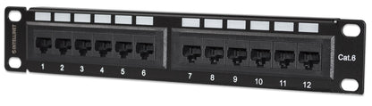 10" Cat6 Patch Panel Image 1