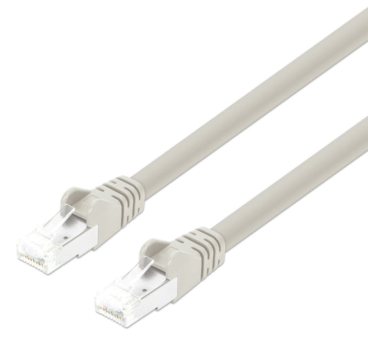 Cat8.1 S/FTP Network Patch Cable, 1.5 m, Gray Image 1