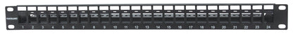 24-Port Blank Patch Panel, 1U Image 3