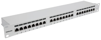Cat6a 10G Shielded 24-Port Patch Panel, 1U Image 2
