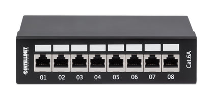 Cat6a 10G Shielded 8-Port Desktop Patch Panel Image 4