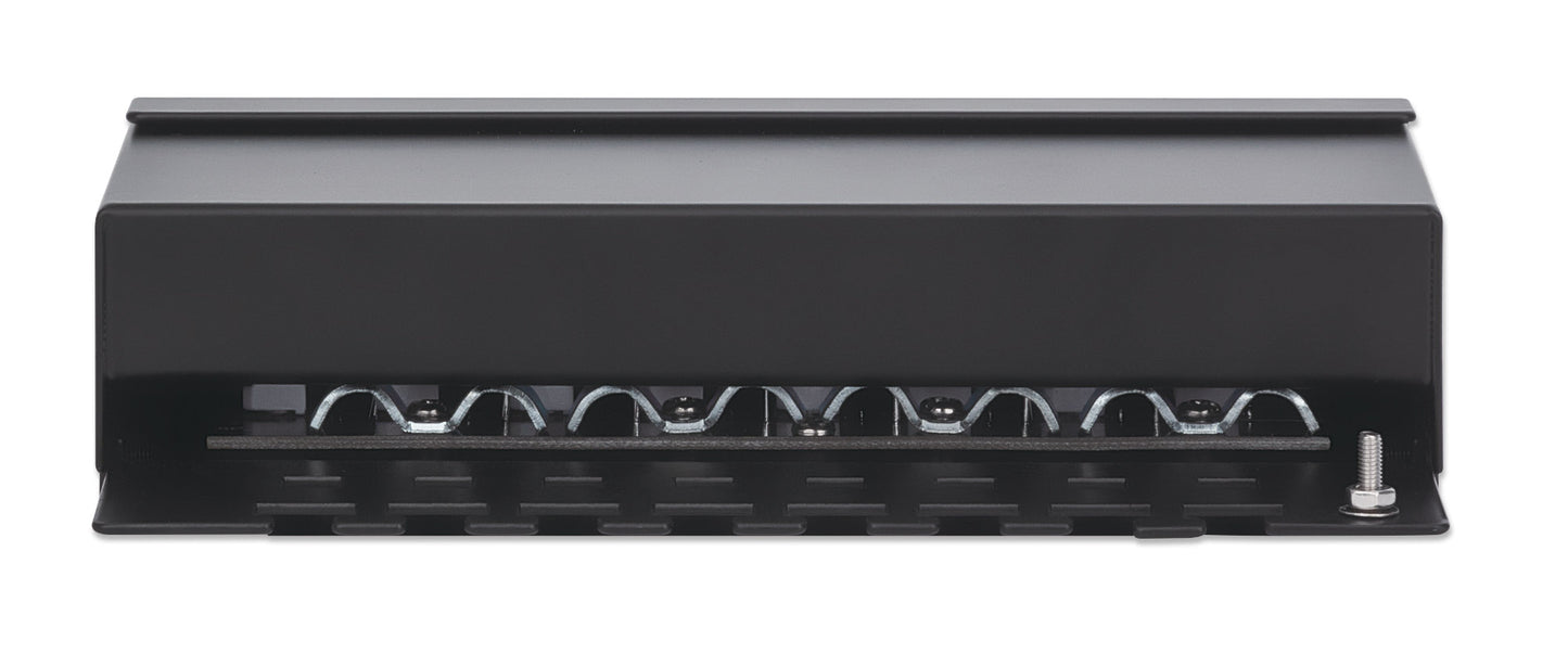 Cat6a 10G Shielded 8-Port Desktop Patch Panel Image 5