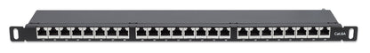 Cat6a 10G Shielded 24-Port Patch Panel, 0.5U Image 4
