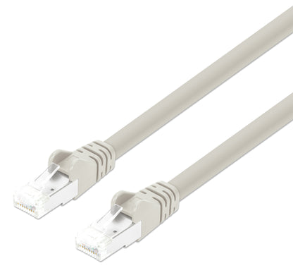 Cat8.1 S/FTP Network Patch Cable, 7.5 m, Gray Image 1