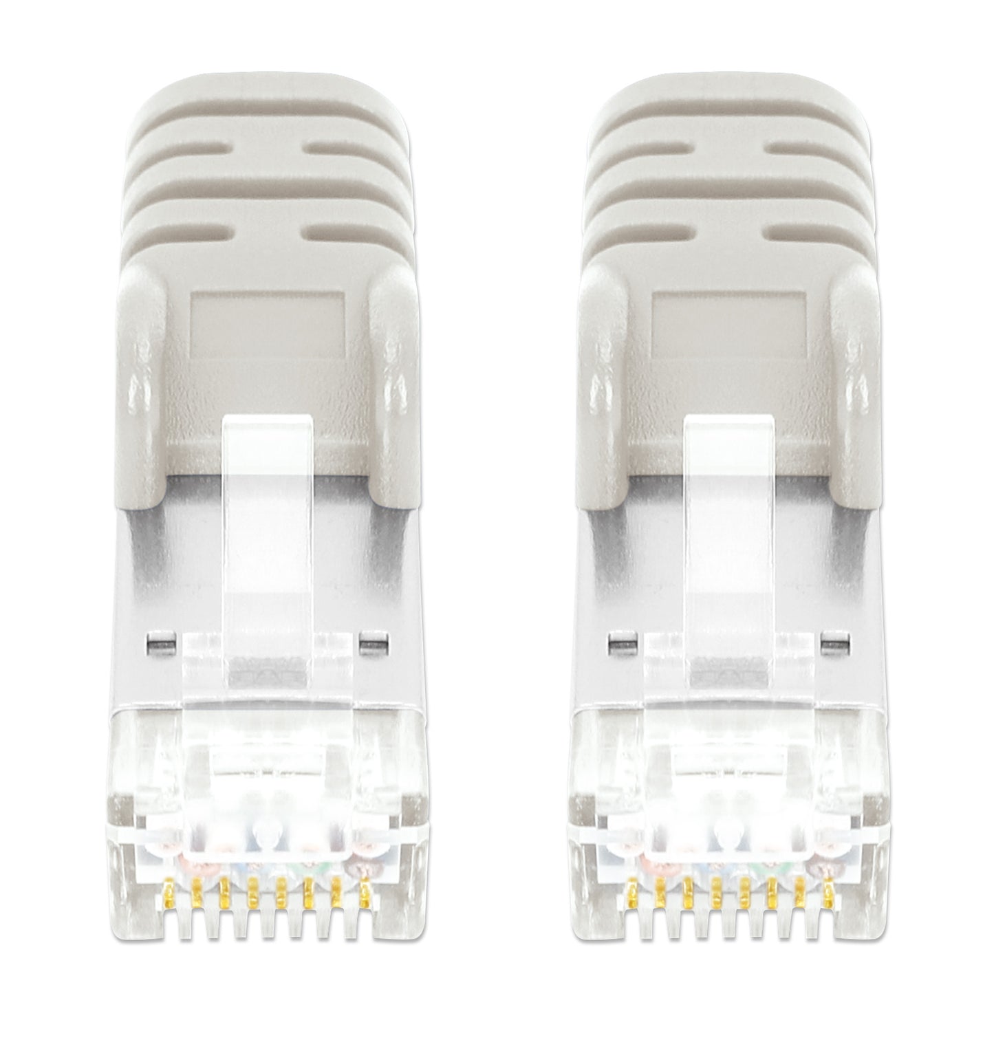 Cat8.1 S/FTP Network Patch Cable, 7.5 m, Gray Image 3