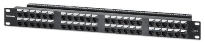 Cat6 48-Port Patch Panel, 1U Image 2