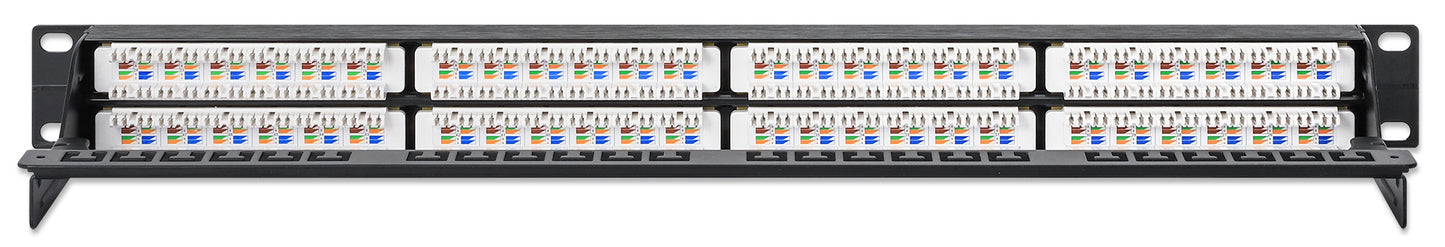 Cat6 48-Port Patch Panel, 1U Image 4
