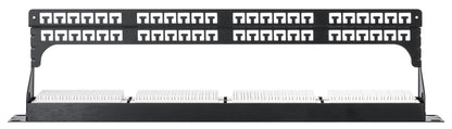 Cat6 48-Port Patch Panel, 1U Image 5