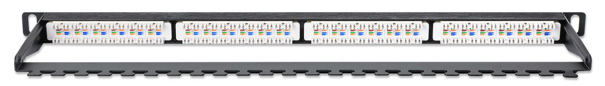Cat6 24-Port Patch Panel, 0.5U Image 4