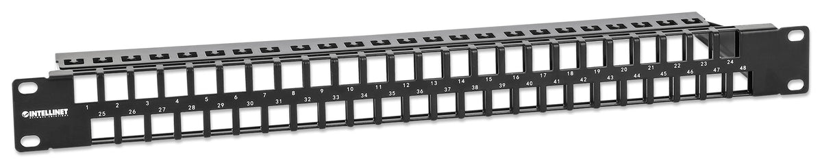 48-Port Unshielded Blank Patch Panel, 1U Image 2