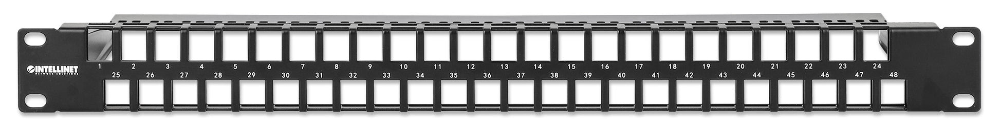 48-Port Unshielded Blank Patch Panel, 1U Image 3