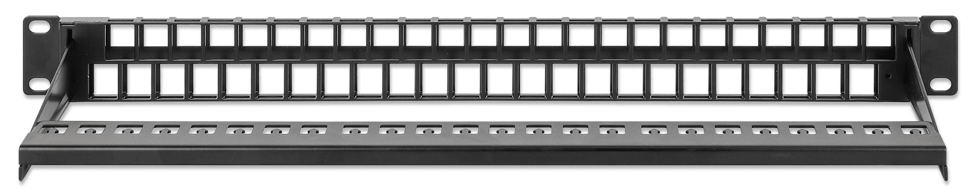 48-Port Unshielded Blank Patch Panel, 1U Image 4