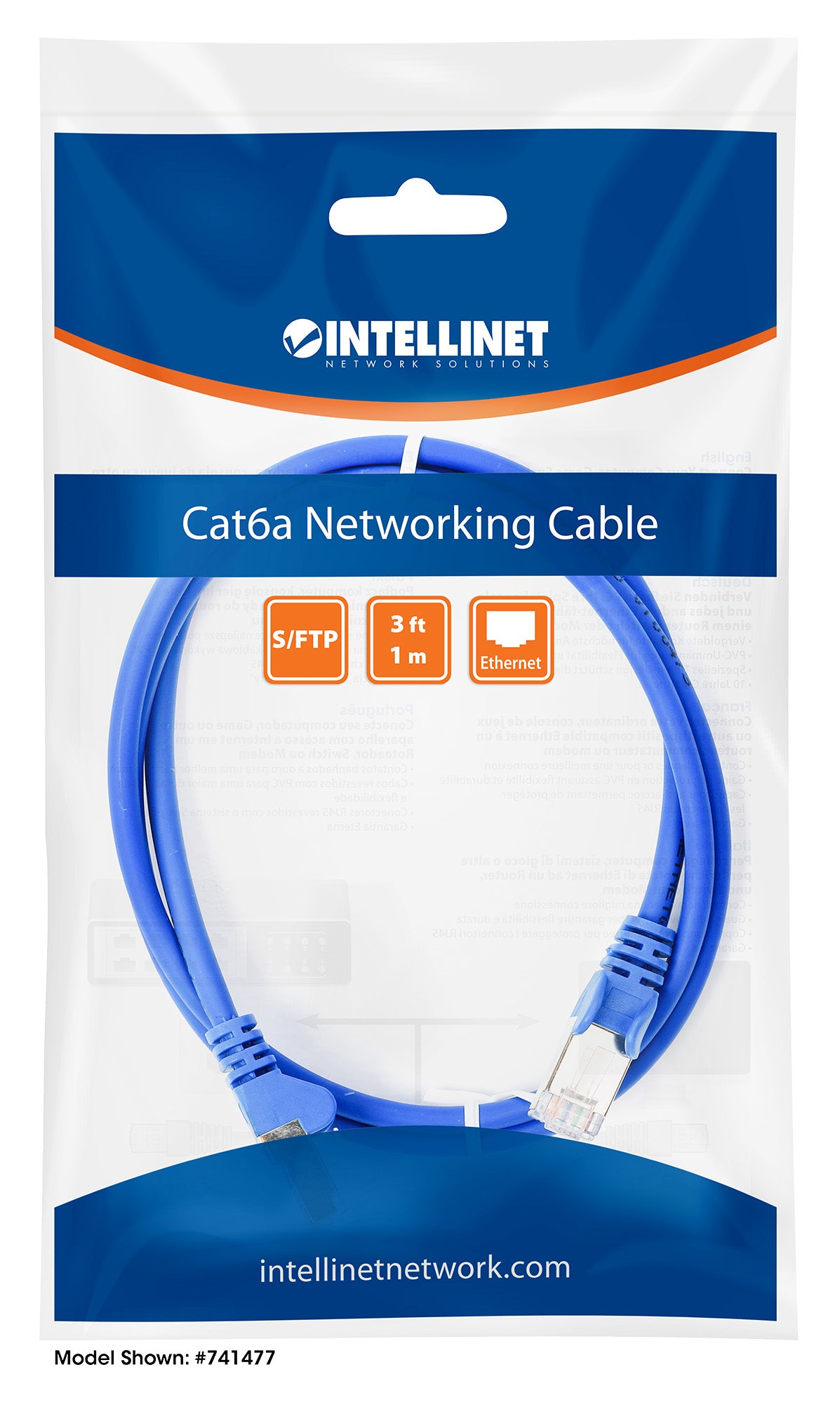 CAT6a S/FTP Network Cable Packaging Image 2