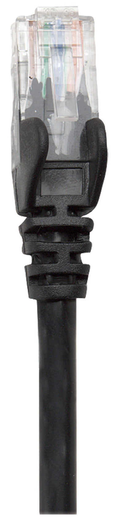 Cat6 U/UTP Network Patch Cable, 0.25 m (1 ft.), Black Image 3