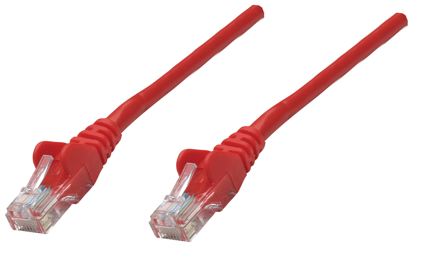 Cat6 U/UTP Network Patch Cable, 0.25 m (1 ft.), Red Image 1