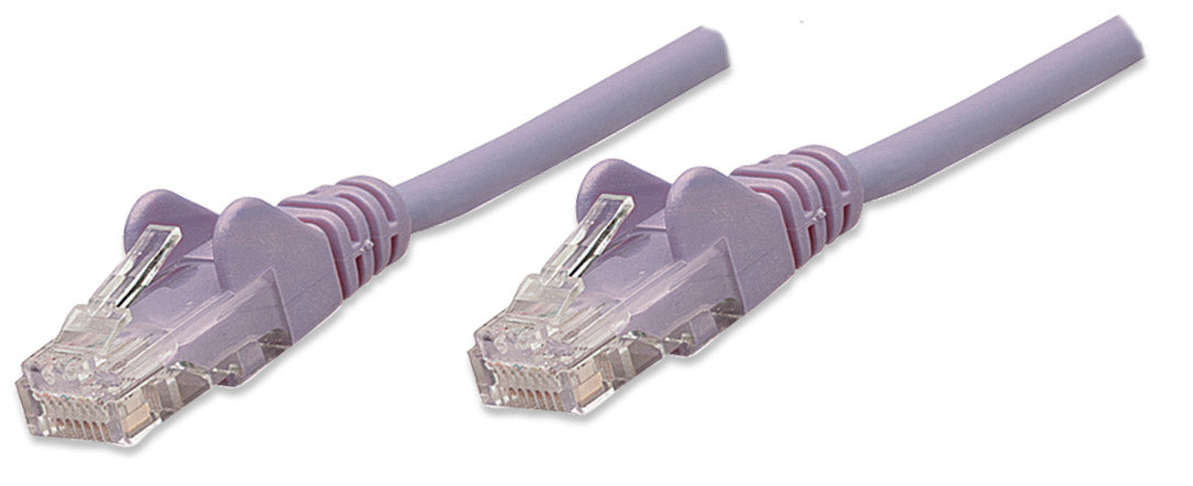 Cat6 U/UTP Network Patch Cable, 0.6 m (2 ft.), Purple Image 1