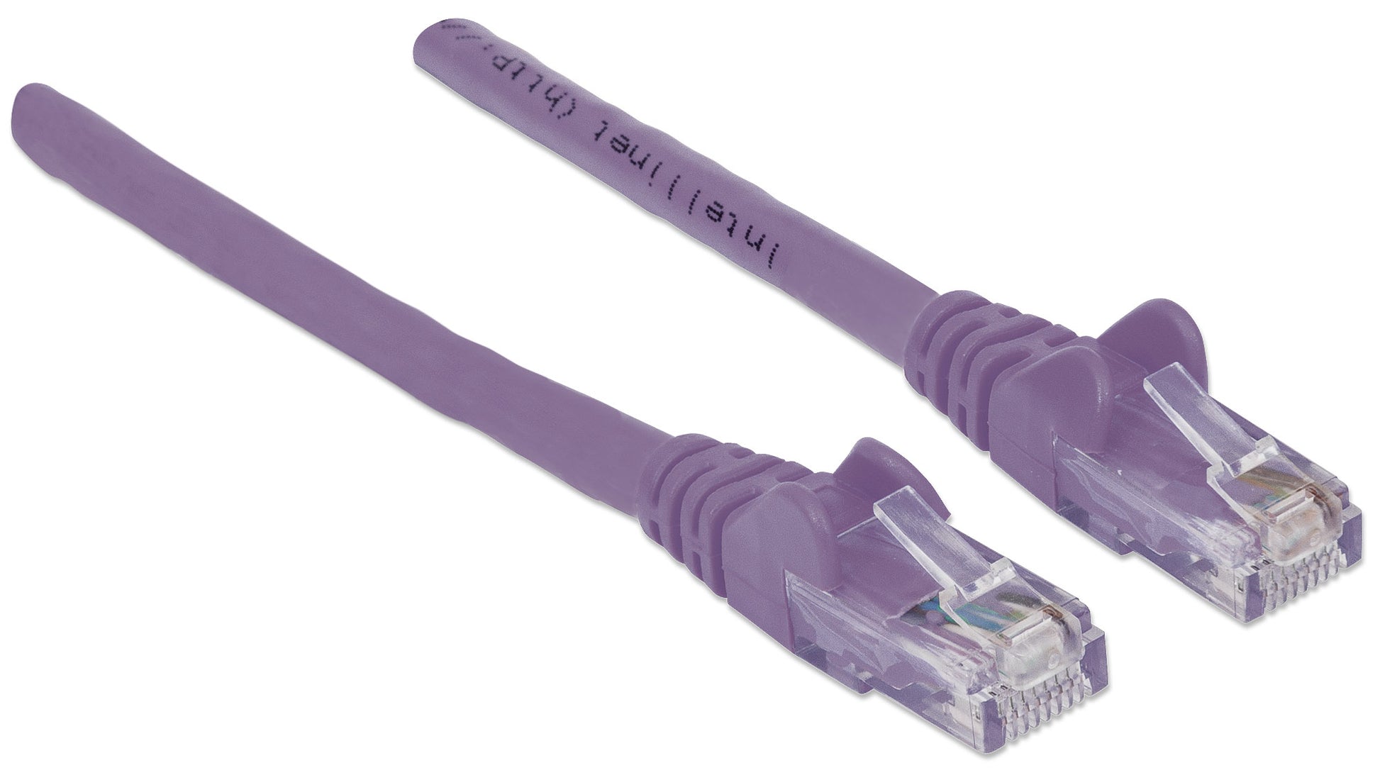 Cat6 U/UTP Network Patch Cable, 10 m (35 ft.), Purple Image 3