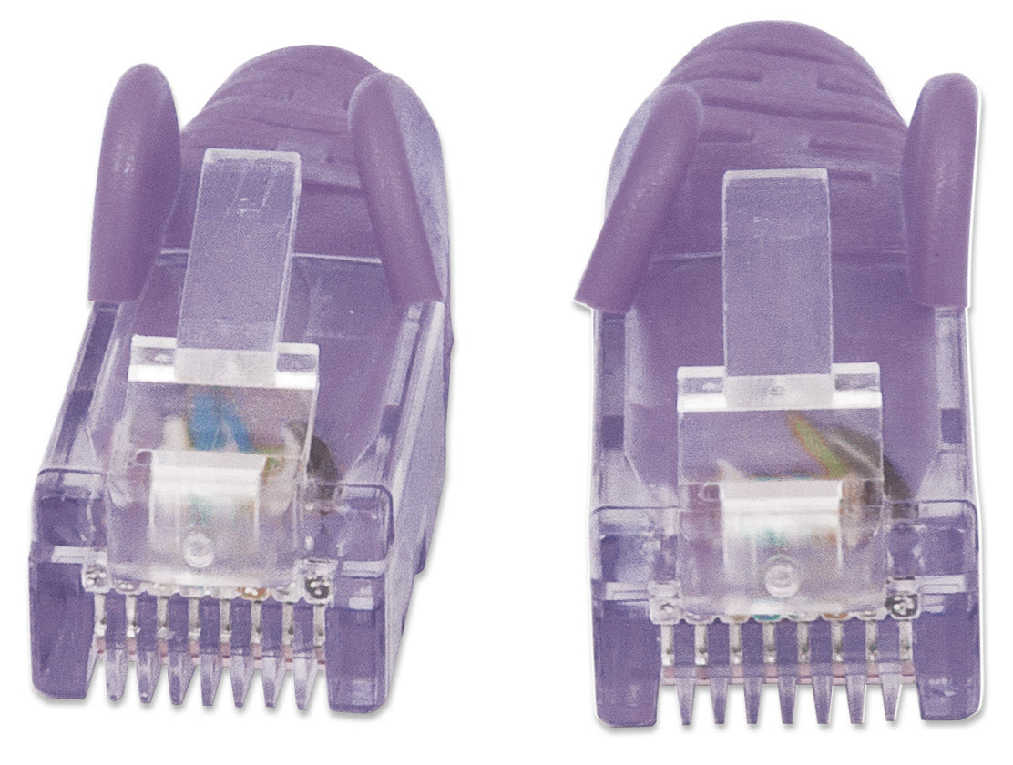Cat6 U/UTP Network Patch Cable, 23 m (75 ft.), Purple Image 4