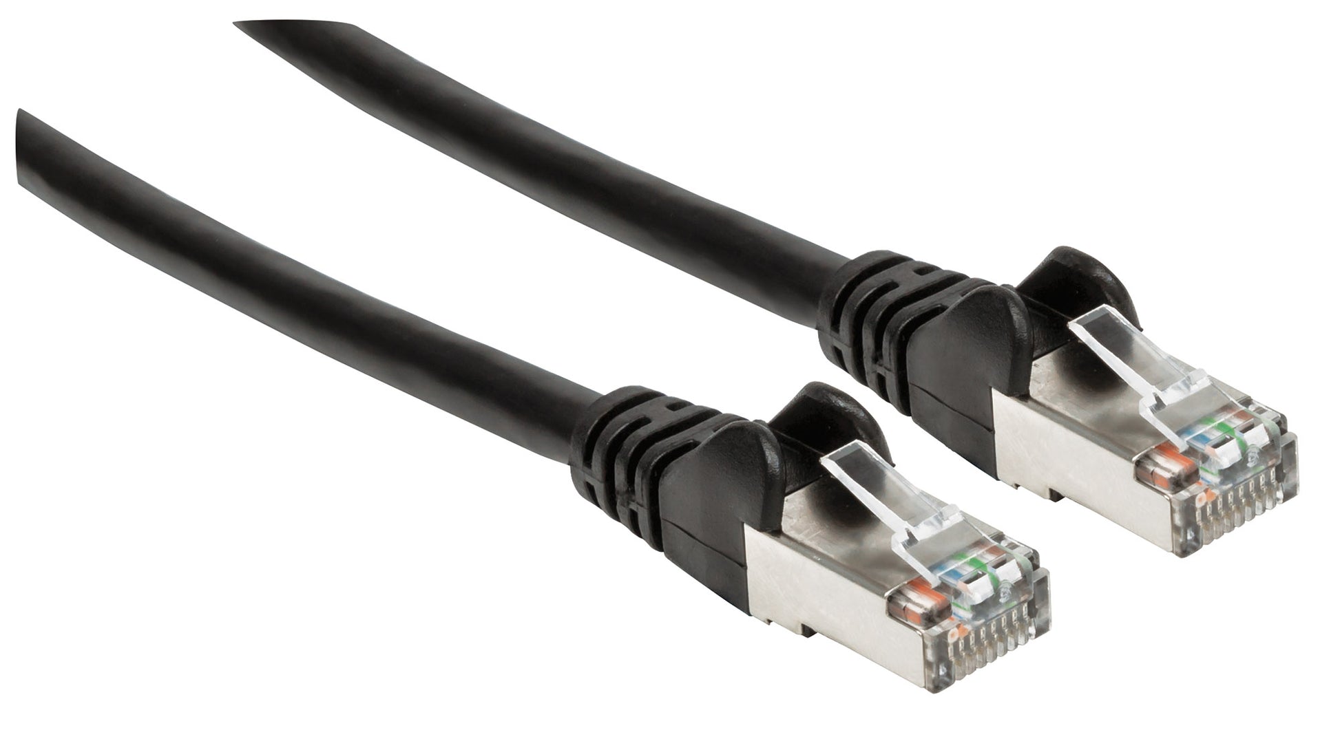 Cat6a S/FTP Patch Cable, 25 ft., Black Image 3