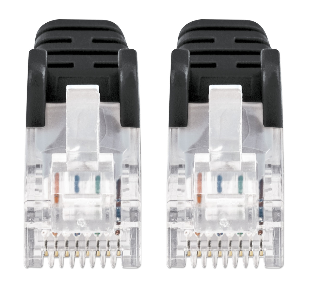 Cat6 U/UTP Slim Network Patch Cable, 1.5 ft., Black Image 3