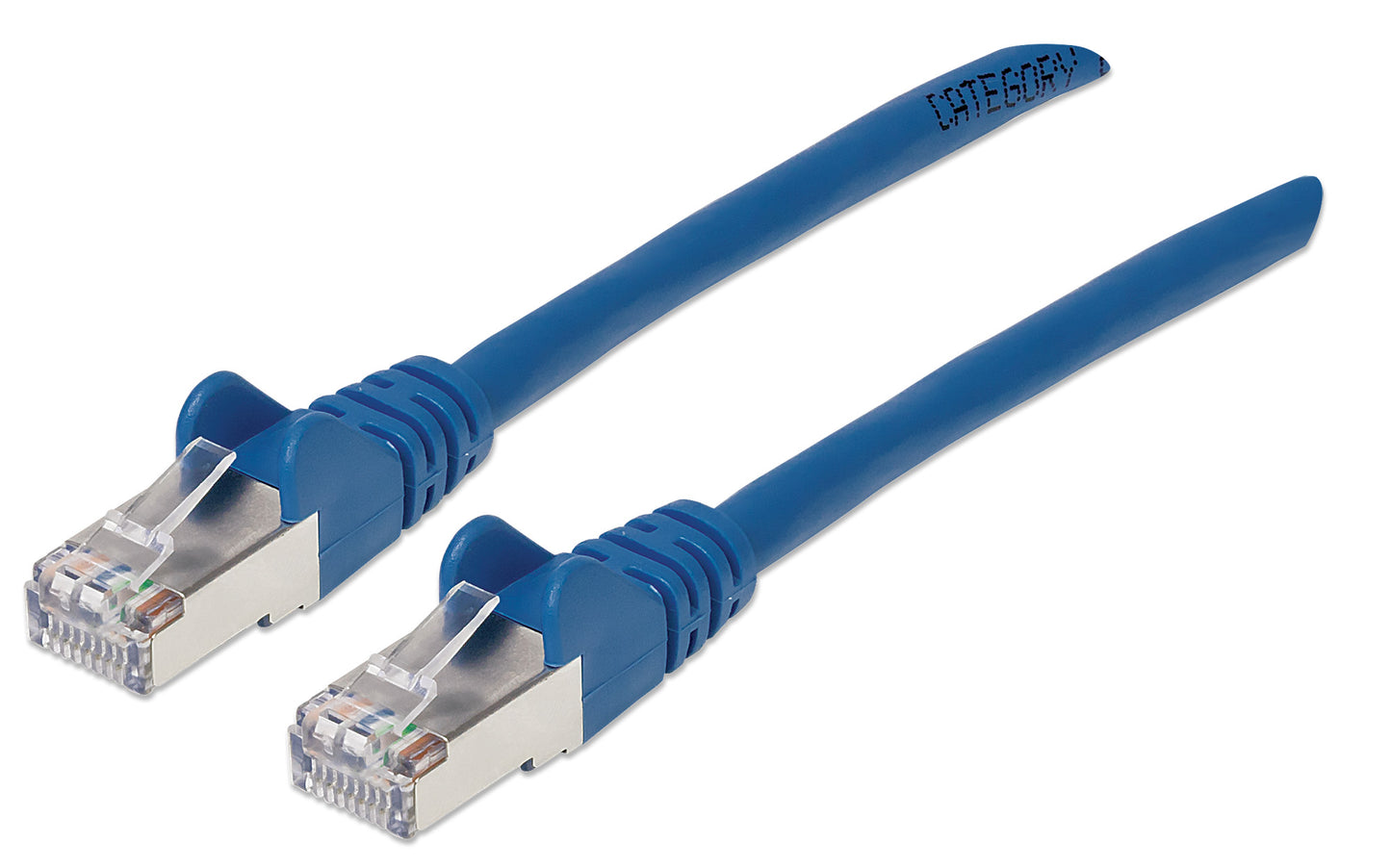 Cat6a S/FTP Patch Cable, 5 ft., Blue Image 1