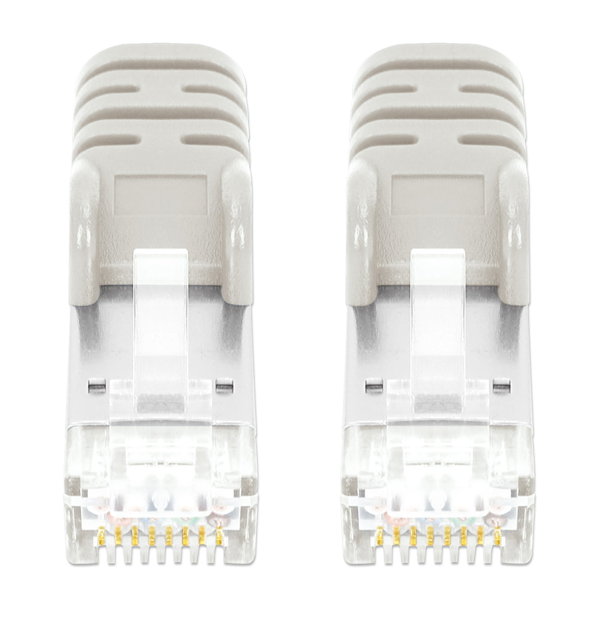 Cat8.1 S/FTP Network Patch Cable, 0.5 m, Gray Image 3