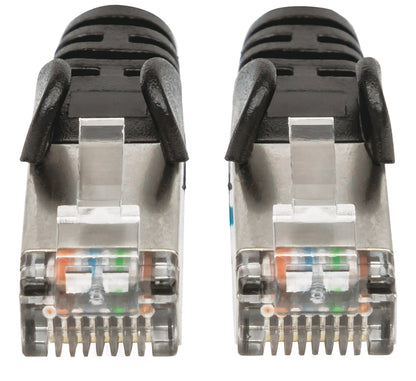 Cat6a S/FTP Patch Cable, 50 ft., Black Image 4