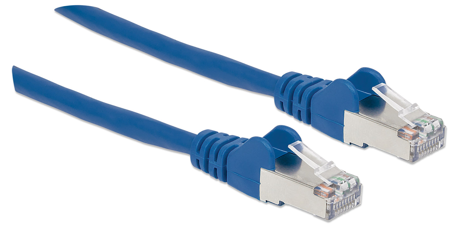 Cat6a S/FTP Patch Cable, 100 ft., Blue Image 2
