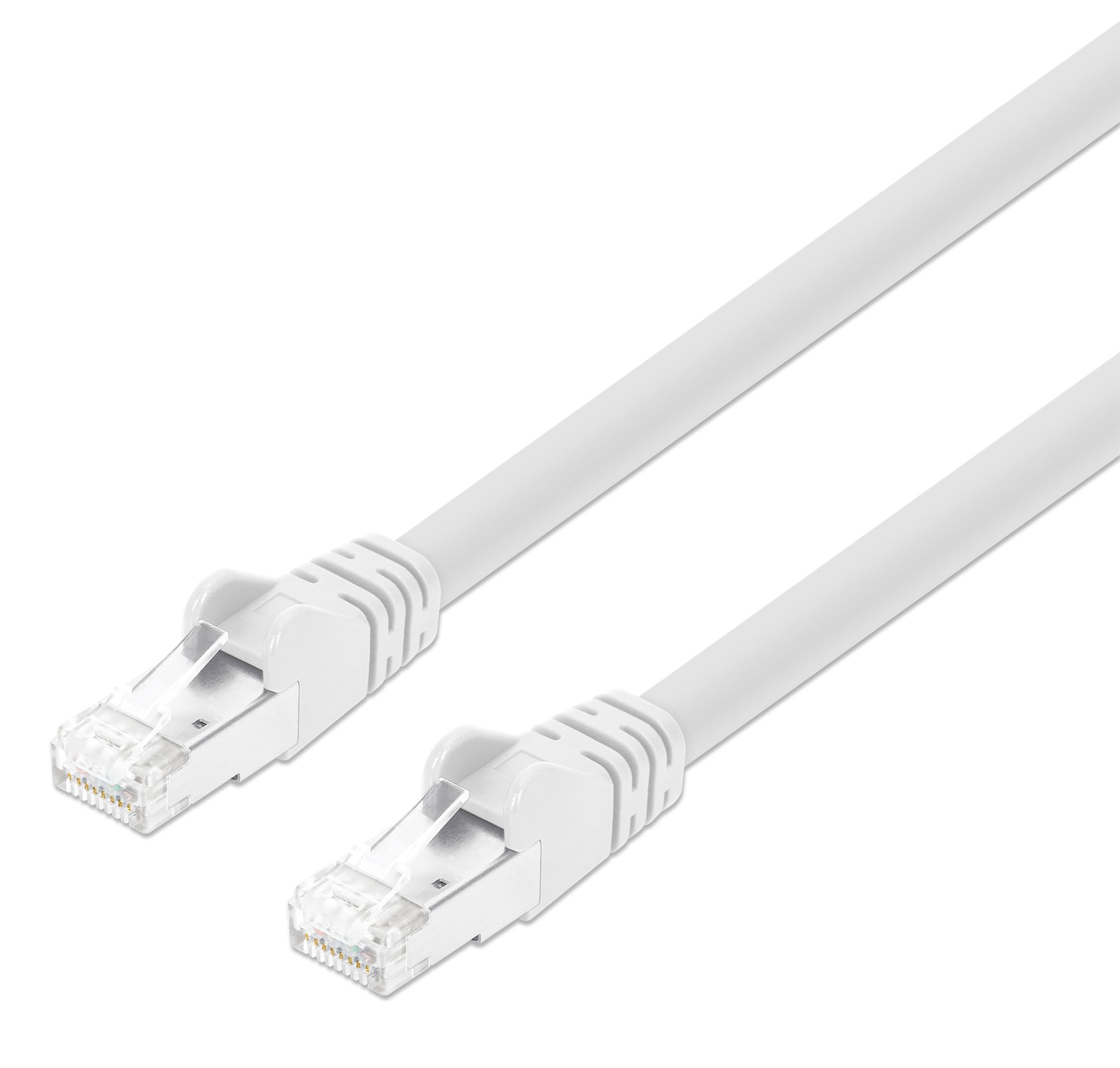 Cat8.1 S/FTP Network Patch Cable, 1 ft., White Image 1