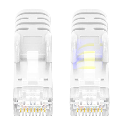 Cat8.1 S/FTP Network Patch Cable, 3 ft., White Image 3