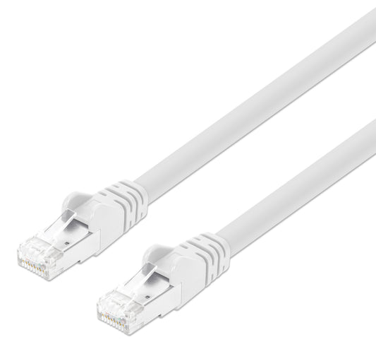 Cat8.1 S/FTP Network Patch Cable, 25 ft., White Image 1