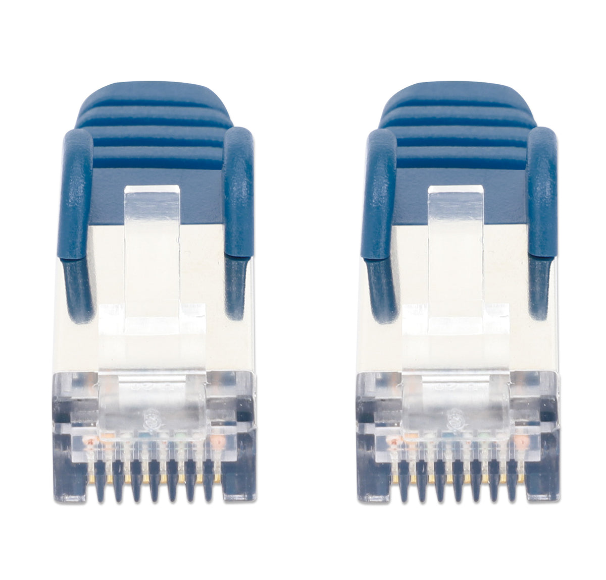 Cat8.1 S/FTP Network Patch Cable, 10 ft., Blue Image 3