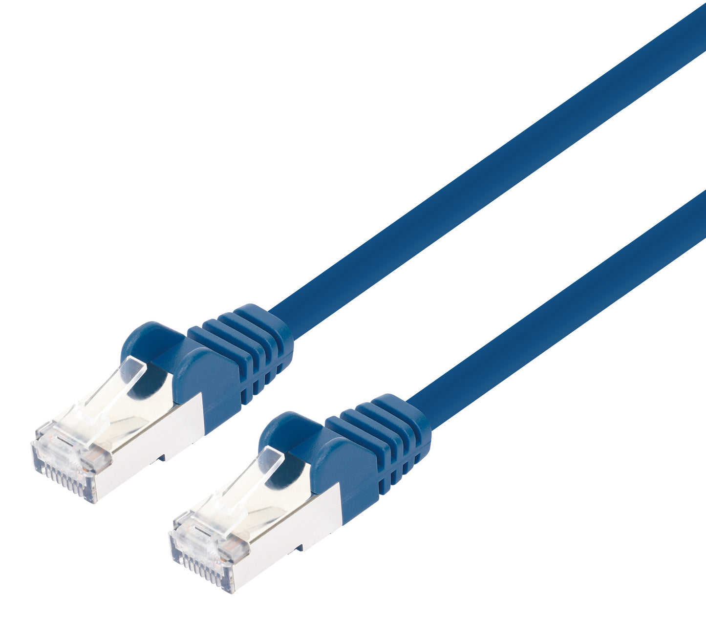 Cat8.1 S/FTP Network Patch Cable, 25 ft., Blue Image 1