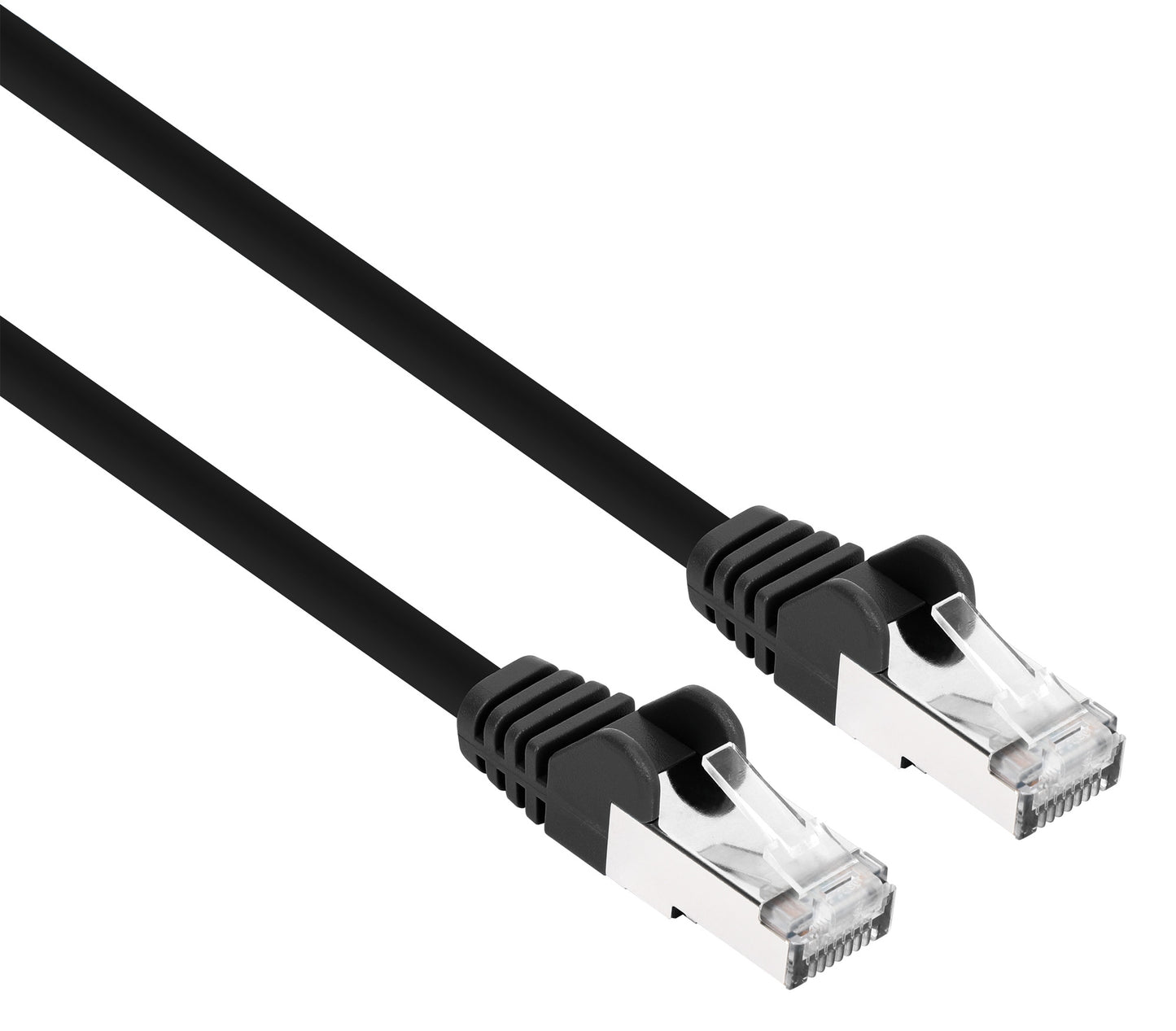 Cat8.1 S/FTP Network Patch Cable, 10 ft., Black Image 2